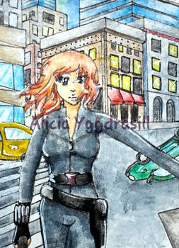 New York's safe (ACEO!!!!)