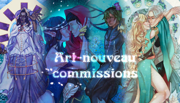 Art-nouveau commissions|OPEN