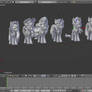 Gmod Ponies in Blender 3D