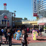 Rainbow and Fluttershy at CityWalk