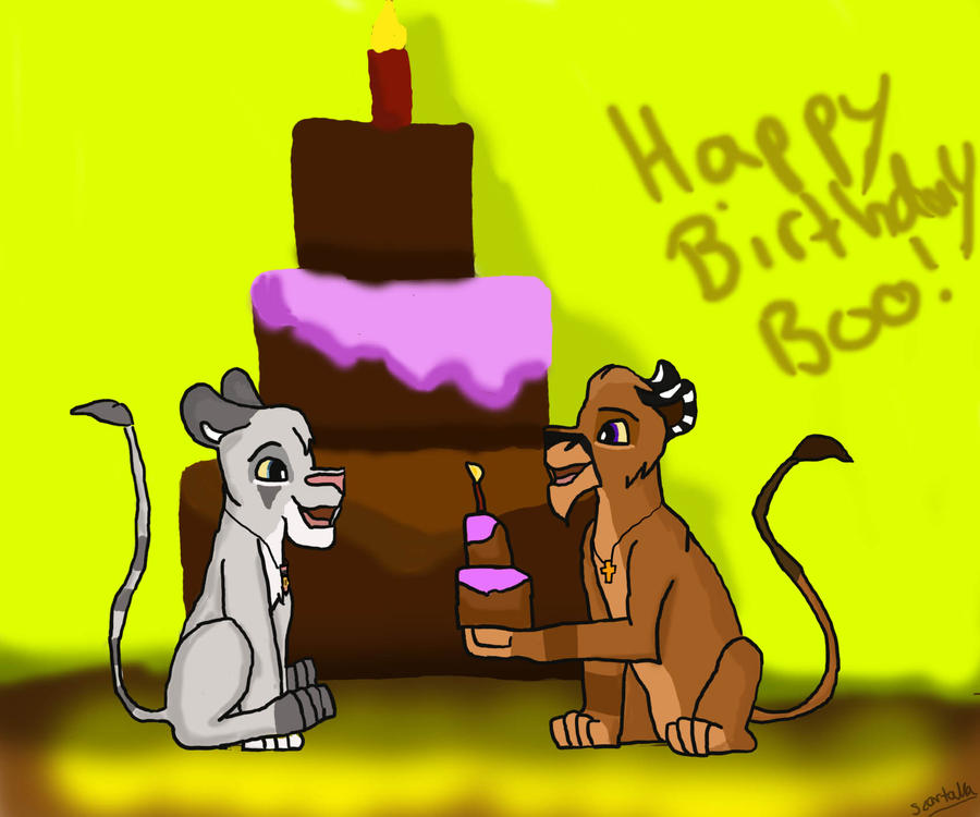 Happy Birthday Boo by scartaka on DeviantArt