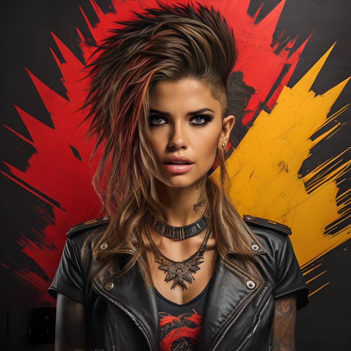 Deviantart Rocker Girl Rocker Woman by solohansolo on DeviantArt
