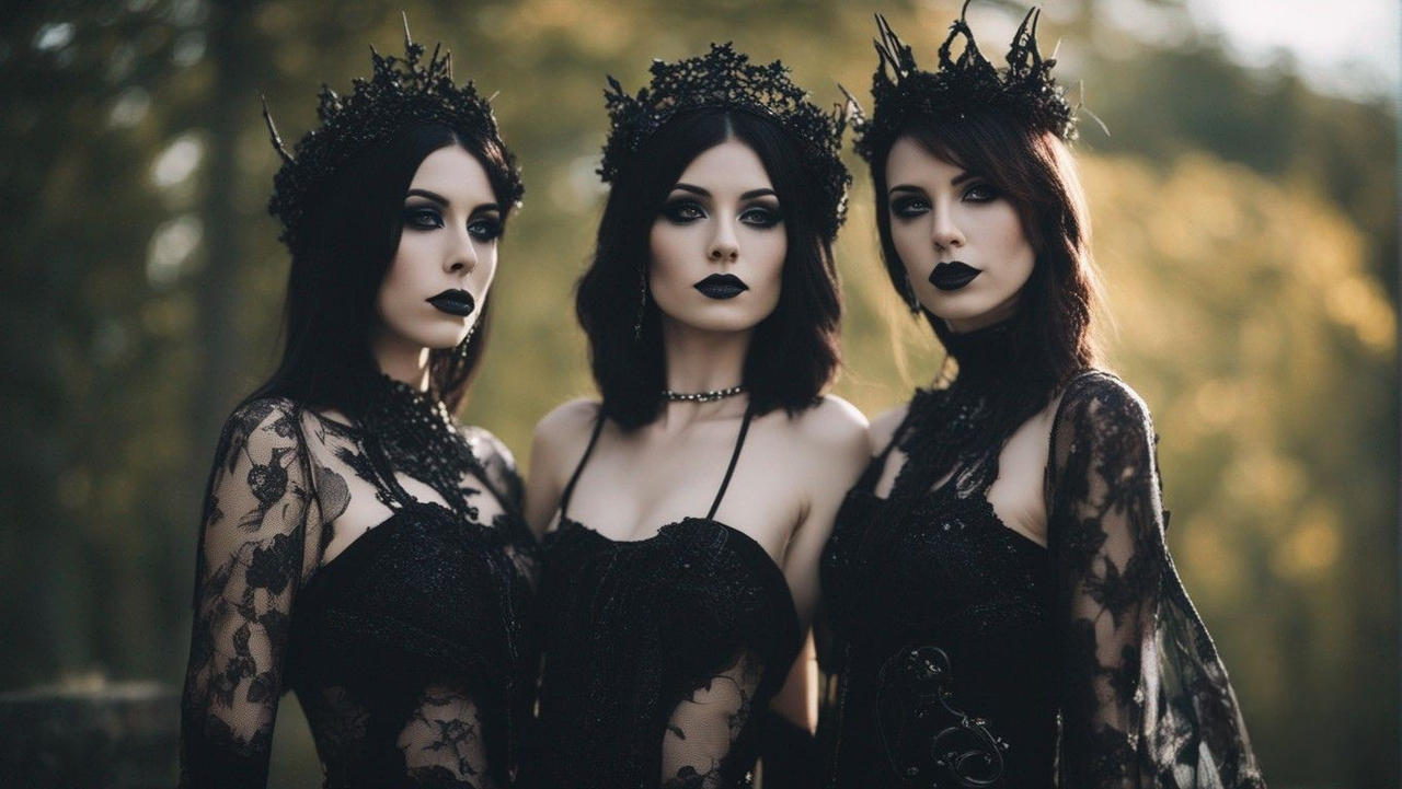 Random Goth Lady Goth women by solohansolo on DeviantArt
