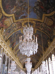 Chandelier in Versailles