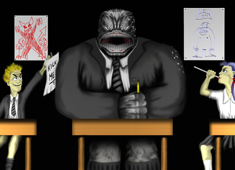 Classroom Nightmare by utarefson670 on DeviantArt