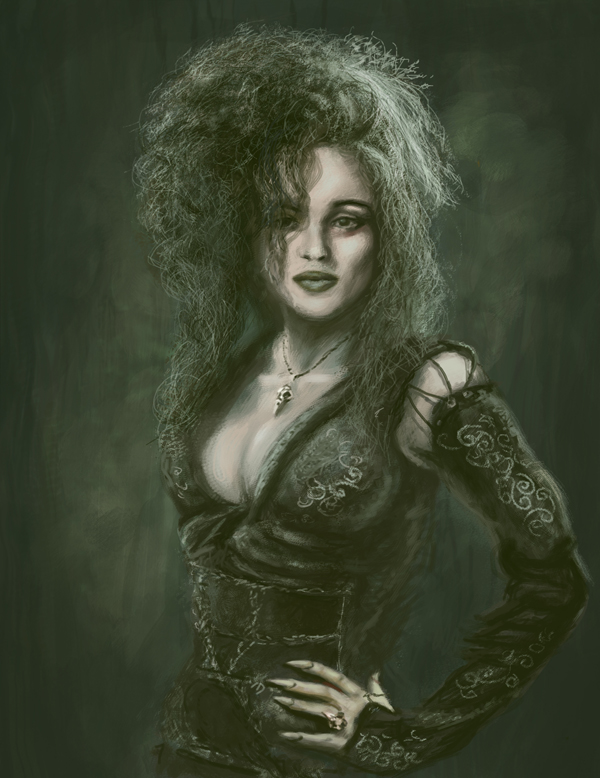 Helena as Bellatrix Lestrange