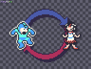 Mega Man meets Seija Kijin