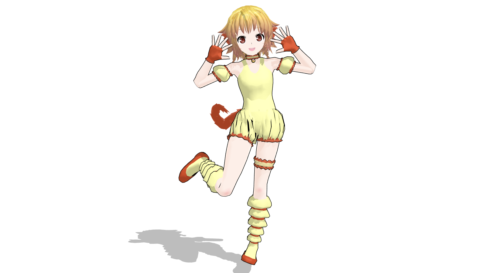 Mew Pudding MMD Model DL