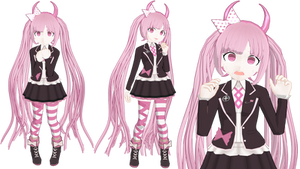 MMD Kotoko Utsugi V.1 DL