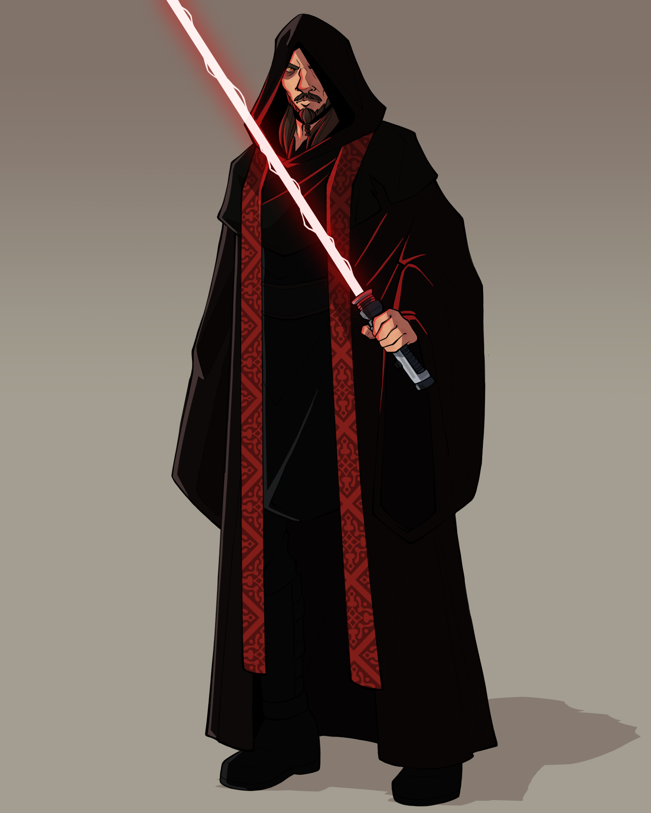 Qui Gon Jinn by AlanGutierrezArt on DeviantArt