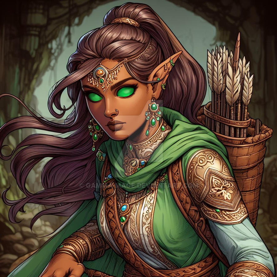 Elf Ranger by Gamma-Mage on DeviantArt