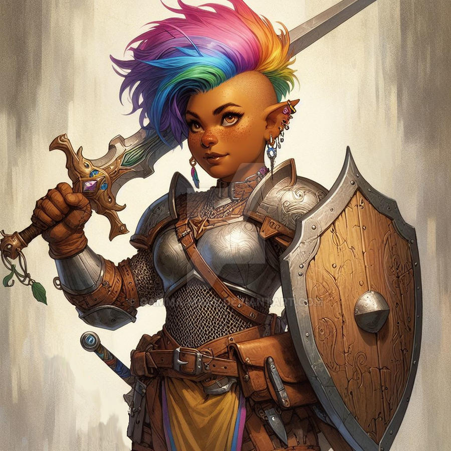 Gnome Fighter By Gamma Mage On DeviantArt