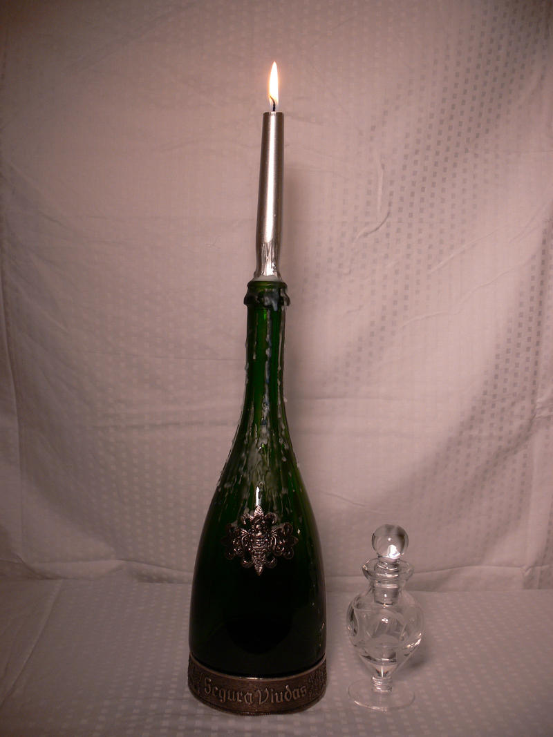Candle bottle2 wicasa-stock