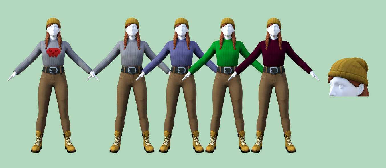 FN - Aura Outfit 2 for Genesis 8 Female Freebie by INNModels on DeviantArt