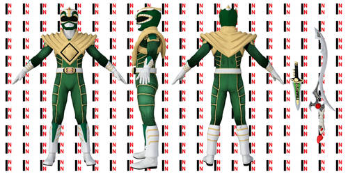 Green Ranger for Genesis 8 Male