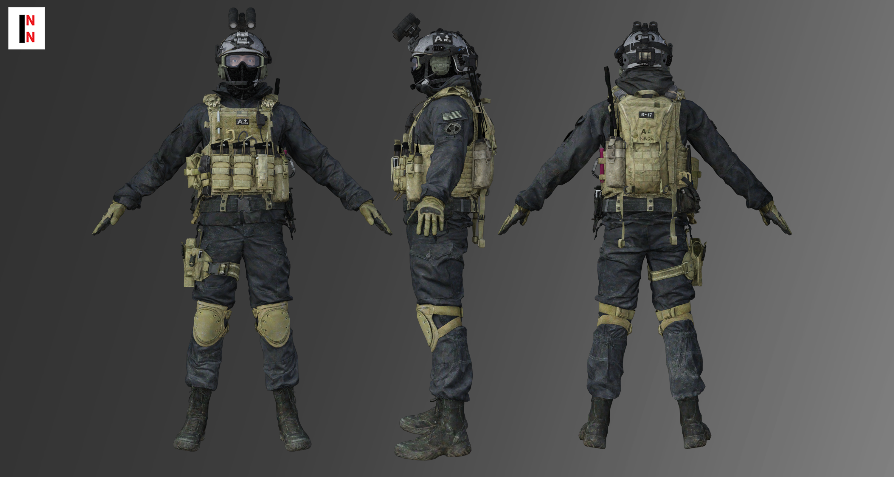 COD Mil-Sims Outfit for Genesis 8 Male by INNModels on DeviantArt