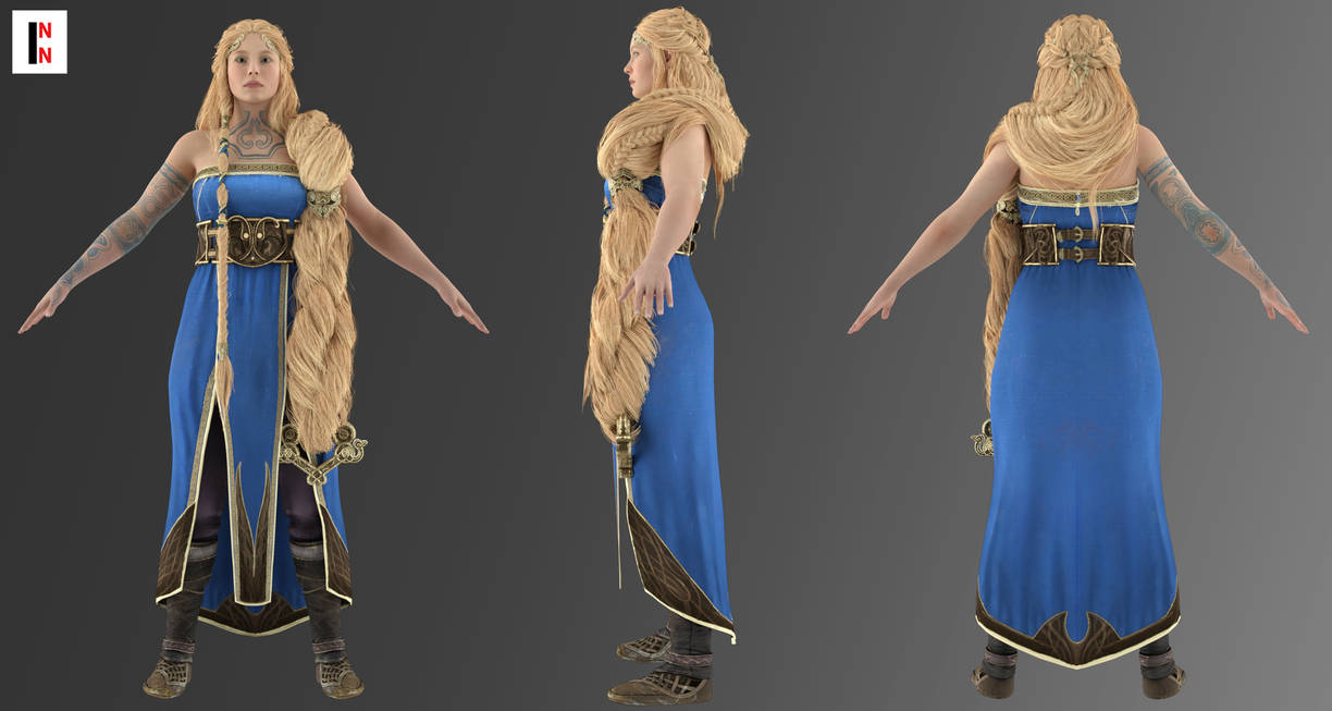 GoW Ragnarok Sif for Genesis 8 Female by INNModels on DeviantArt