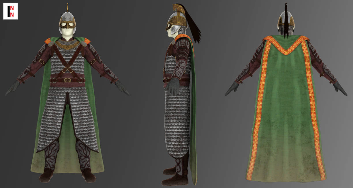 Rohan Shield, Sword, Spear And Scabbard freebies by dazinbane on DeviantArt