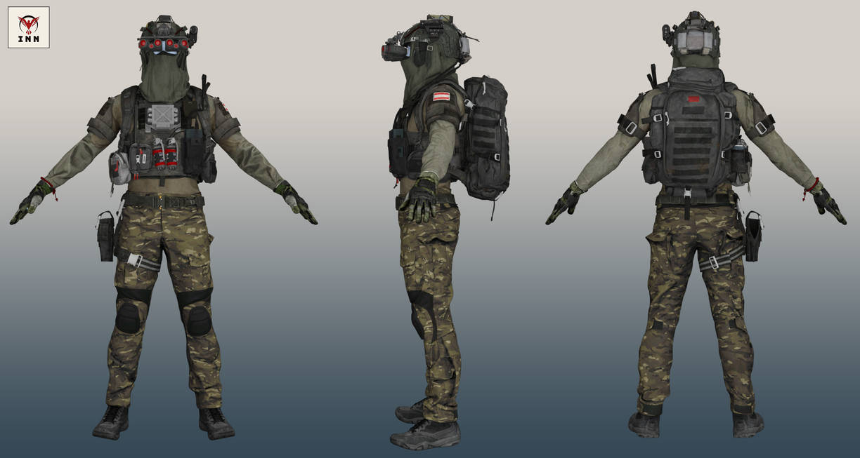 COD - Koenig Arachnid Outfit for Genesis 8 Male by INNModels on DeviantArt