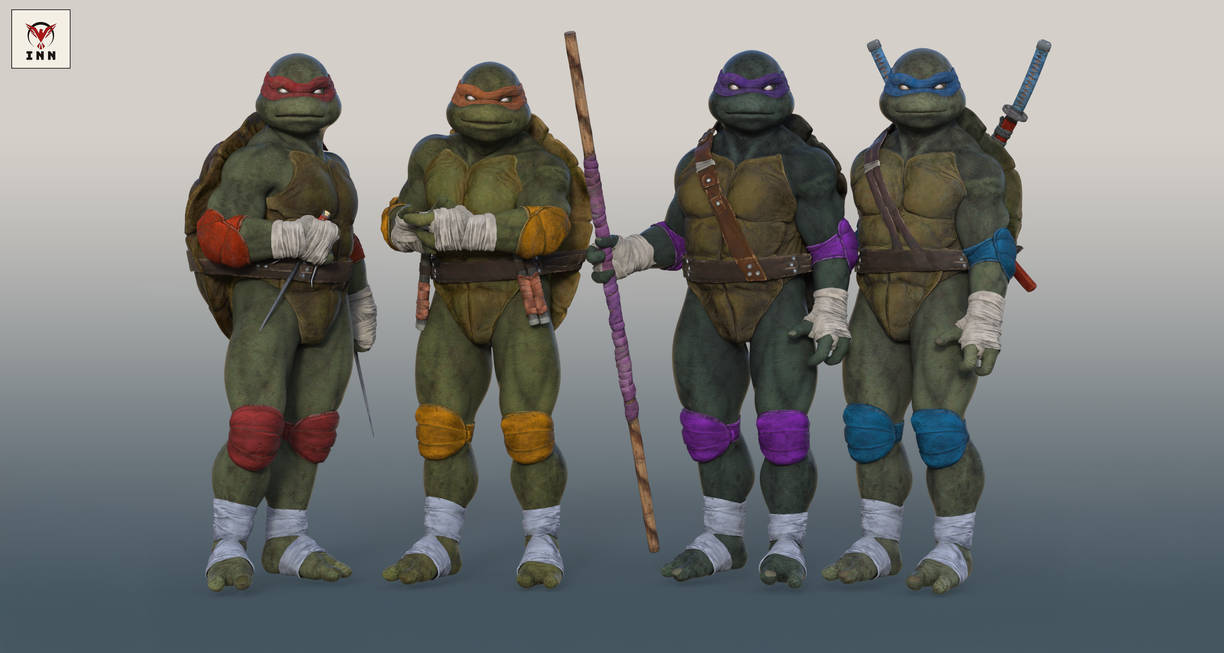 TMNT for G8M by INNModels on DeviantArt