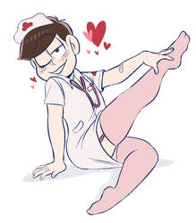 A new askblog: Nurse!Osomatsu