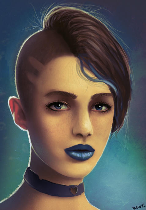 Blue beauty by RainKacper Blue beauty by RainKacper
