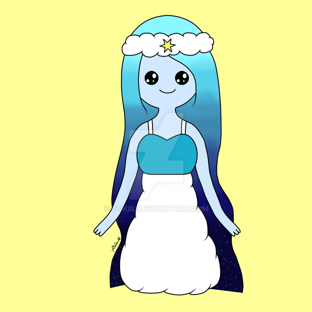 sky princess adventure time oc by tokiiu on deviantart.