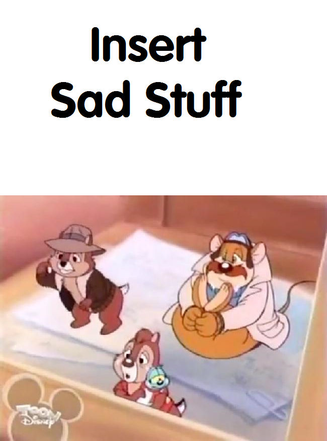 Rescue Rangers crying over Sad Stuff by TheCityMaker on DeviantArt