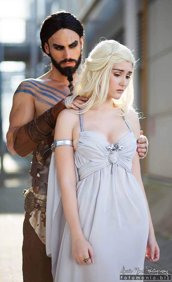 Khal Drogo and Daenerys Wedding version by Art3misEntr3ri on DeviantArt