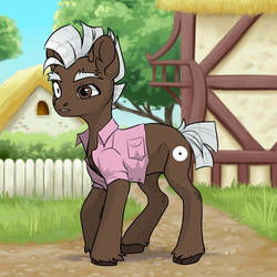 Uncle Ruckus as a pony