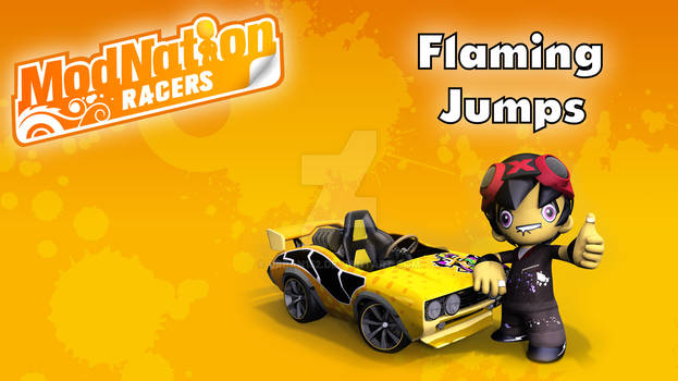 ModNation Racers - Flaming Jumps