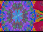 tropical mandala fractal by pgmatg