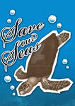 Save Our Seas - Turtle Poster by zahnib