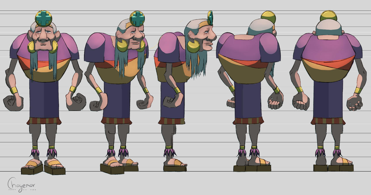 Character Turnaround Sheet By Chayemor On DeviantArt