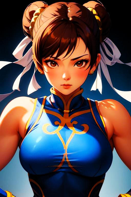 Chun Li In English Chun li serious by AfroFireSpear77 on DeviantArt