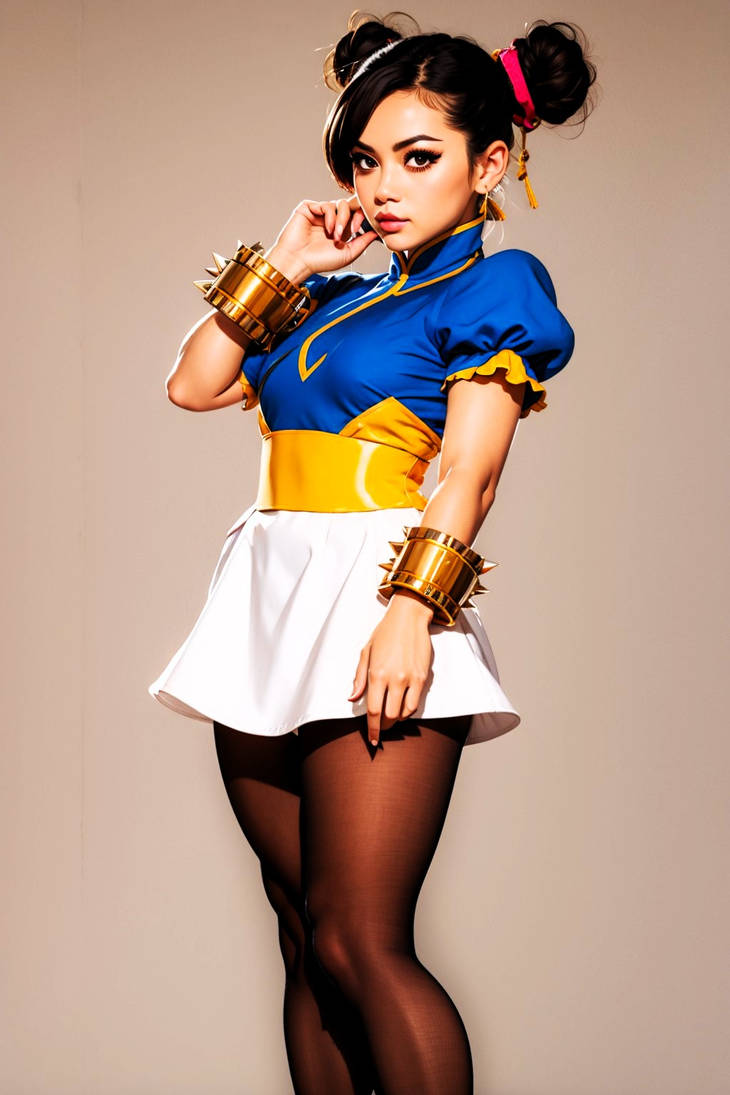 Chun LI Cosplay By AfroFireSpear77 On DeviantArt chun-li-cosplay-by-afrofirespear77-on-deviantart