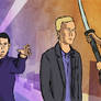 Peter, Takezo, Hiro - comic