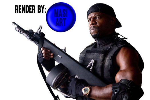 Render Terry Crews (The expendables)