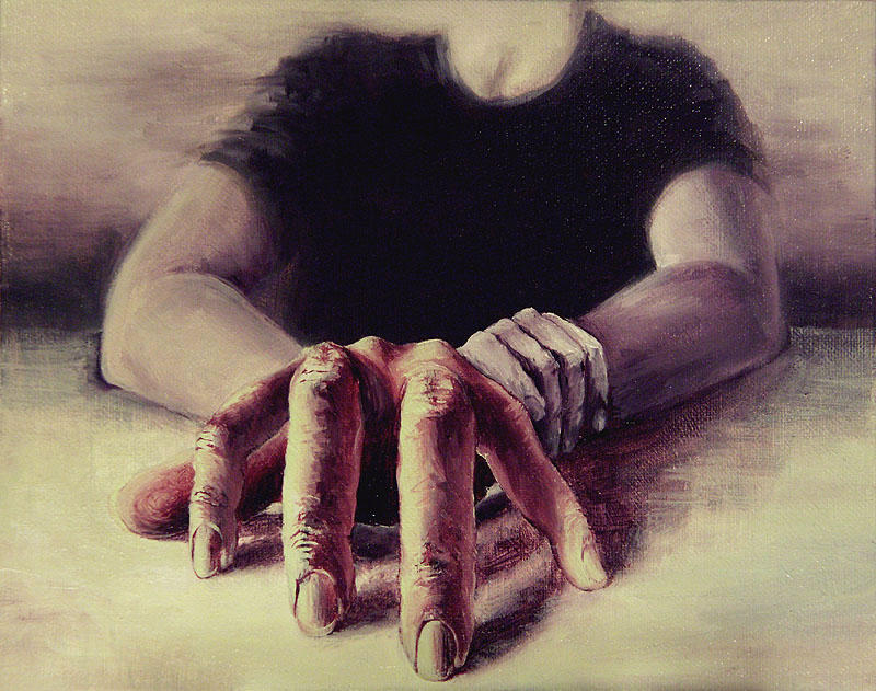 Spiderhand -after Olympie-