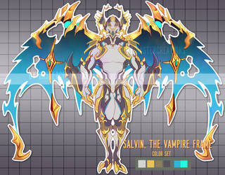 Commision-Salvin the vampire warframe
