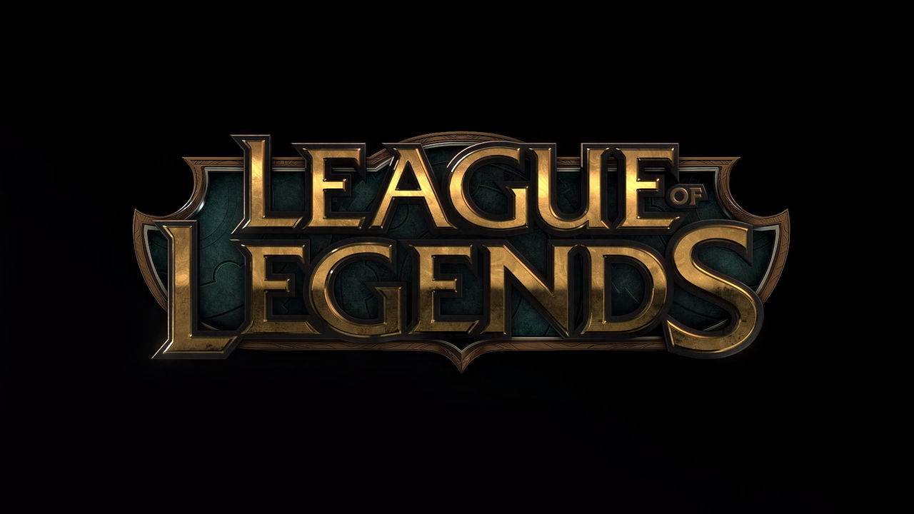 League of Legends logo wallpaper