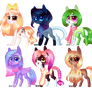 [CLOSED] Pony Adopts auction: Points-and-PP