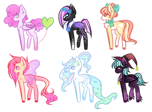 [OPEN] Collab Pony Adopts auction: Points or PP