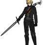 Jaune Arc Black Ops outfit 1 (shotgun holstered)