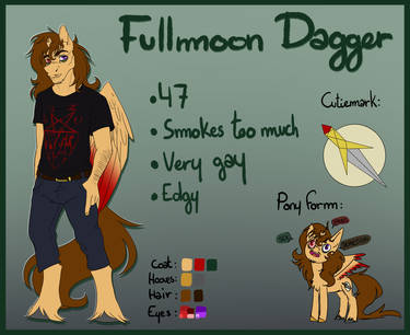 [Reference Sheet] Fullmoon Dagger