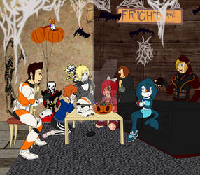 Halloween Time -Flat colour