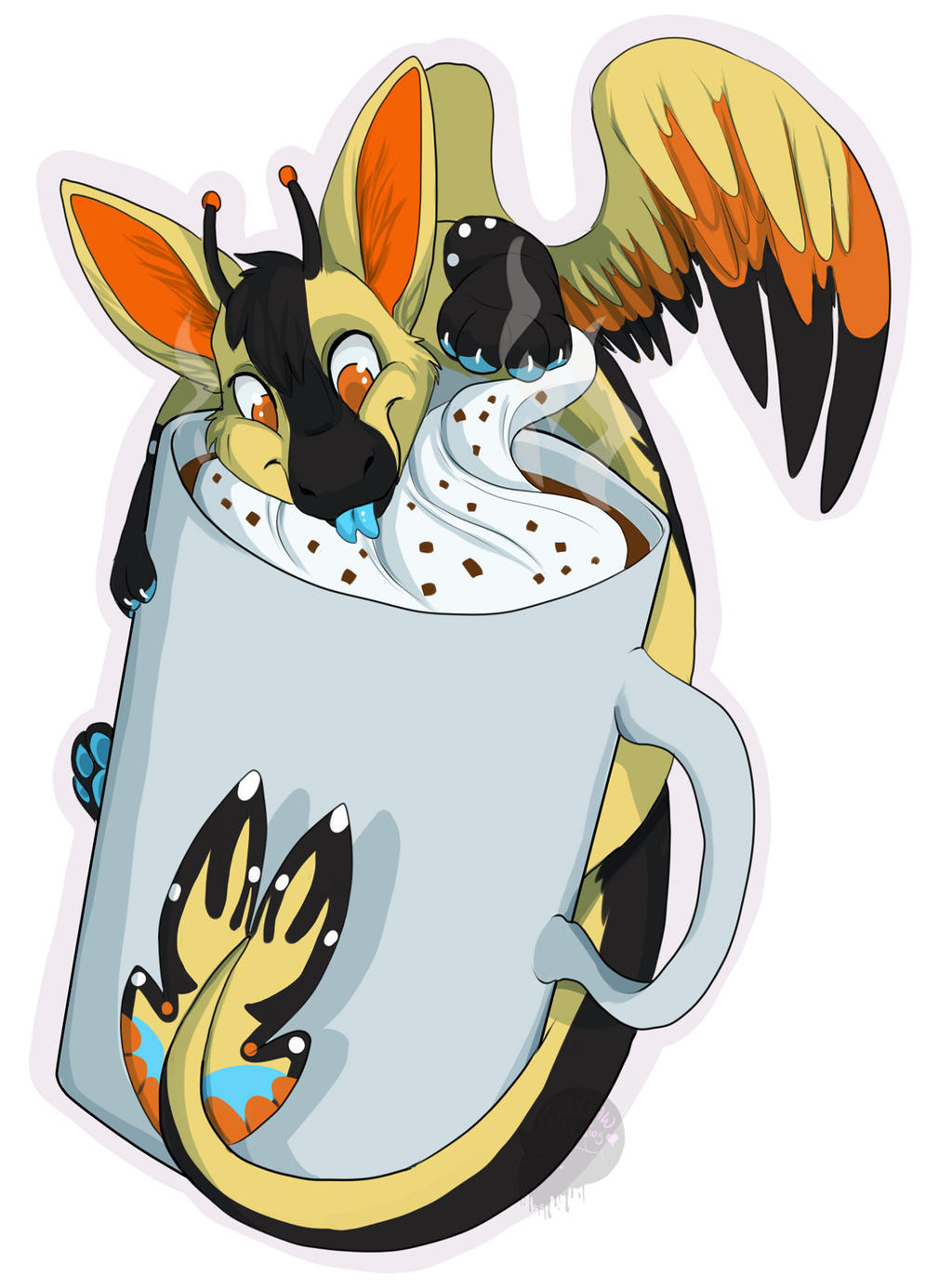 Cocoa Dragon by DarkpawStudios on DeviantArt