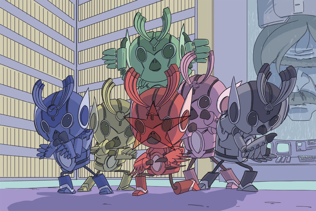 Go Go Rapper Rangers! by ShinseiKai on DeviantArt