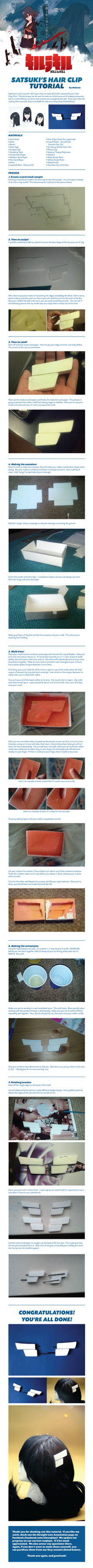 Kill La Kill - Satsuki Hair Clip Cosplay Tutorial by King-Bobbles