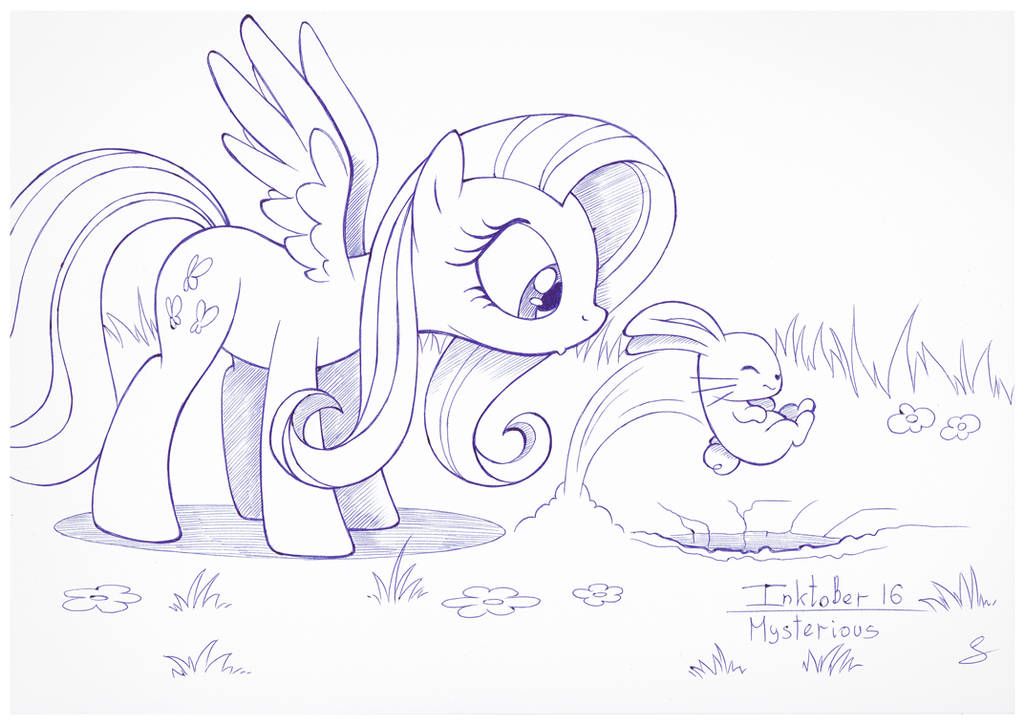 Inktober 15: Mysterious by sherwoodwhisper